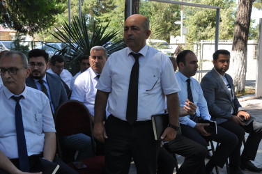 Şəhər İcra Hakimiyyətinin başçısı İlqar Abbasov növbəti səyyar görüş keçirib.