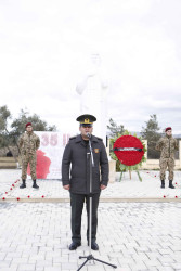 Şirvanda 20 Yanvar faciəsinin 35-ci ildönümü münasibətilə ümumşəhər tədbiri keçirilib.