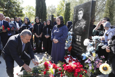 Şirvanda Vətən müharibəsi şəhidi Həsən Həsənovun xatirəsi anılıb.