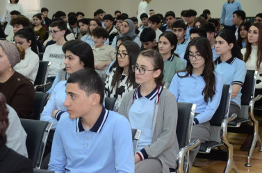 Şirvanda “Qərbi Azərbaycan Azərbaycanın əzəli torpağıdır!” mövzusunda tədbir keçirilib.
