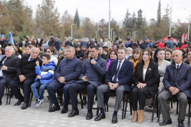 Şirvanda Zəfər Günü münasibətilə konsert proqramı təşkil edilib.