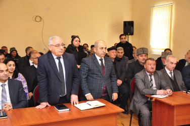 Şəhər İcra Hakimiyyətinin başçısı İlqar Abbasov növbəti səyyar görüş keçirib.