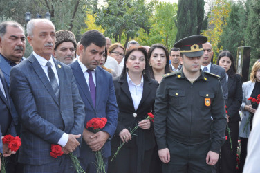 Şirvanda şəhid Zeynal Zülfüqarlının xatirəsi anılıb.