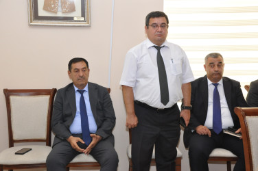 Şirvan Səhər İcra Hakimiyyətinin başçısı İlqar Abbasov vətəndaş qəbulu keçirib.