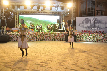 Şirvanda  8 Noyabr — Zəfər Gününə həsr olunmuş konsert təşkil edilib.