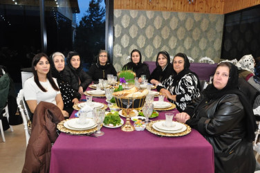 Şirvanda iftar süfrəsi təşkil olunub.