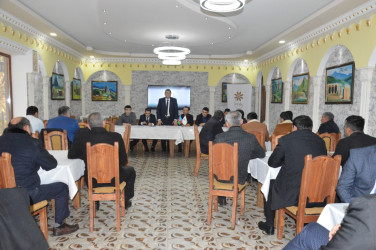 Kiçik və Orta Biznesin İnkişafı Agentliyi tərəfindən sahibkarlarla görüş keçirildi