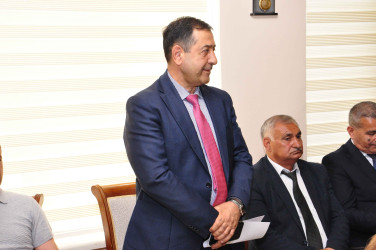 Şirvan Səhər İcra Hakimiyyətinin başçısı İlqar Abbasov vətəndaş qəbulu keçirib.