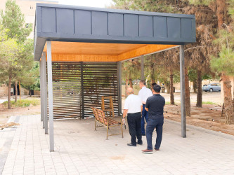 Şirvanda “Şəhərsalma və Memarlıq İli” çərçivəsində görülən abadlıq işləri davam etdirilir.