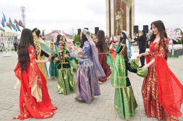Şirvanda Novruz bayramı münasibətilə ümumşəhər tədbiri keçirilib.