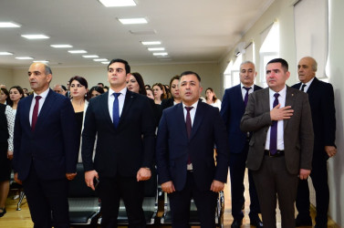 5 oktyabr – Beynəlxalq Müəllimlər Günü Şirvan şəhərində qeyd edilib.