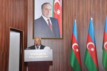 Şirvanda Ulu Öndər Heydər Əliyevin ilk dəfə siyasi hakimiyyətə gəlişinin 57-ci ildönümünə həsr olunmuş tədbir keçirilib.