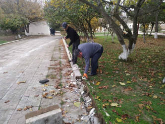 İsmət Qayıbov adına Mədəniyyət və İstirahət Parkında aparılan işlər haqqında məlumat