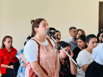 Şirvan Şəhər İcra Hakimiyyətinin başçısı İlqar Abbasov növbəti səyyar görüş keçirib.