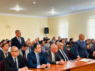 Şirvan Şəhər İcra Hakimiyyətinin başçısı İlqar Abbasov növbəti səyyar görüş keçirib.