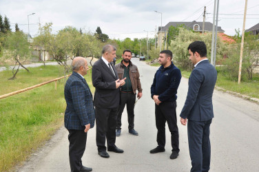 Şirvanda “Şəhərsalma və Memarlıq İli” çərçivəsində görülən abadlıq işləri davam etdirilir.