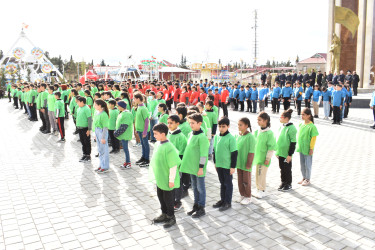 Şirvanda Zəfər Günü münasibətilə fləşmob keçirilib.