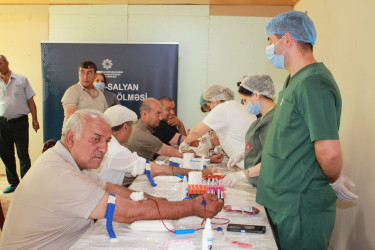 Şirvanda Aşura günü ilə əlaqədar qanvermə aksiyası keçirilib.
