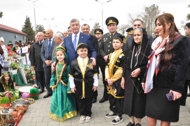 Şirvanda Novruz bayramı münasibətilə ümumşəhər tədbiri keçirilib.