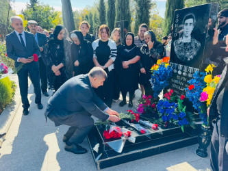 Şirvanda Vətən müharibəsi şəhidi Elvin Şıxəliyevin xatirəsi anılıb.