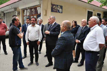 Şəhər İcra Hakimiyyətinin başçısı İlqar Abbasov növbəti səyyar görüş keçirib.