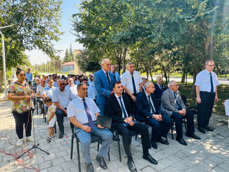 Şirvan Şəhər İcra Hakimiyyətinin başçısı İlqar Abbasov növbəti səyyar görüş keçirib.