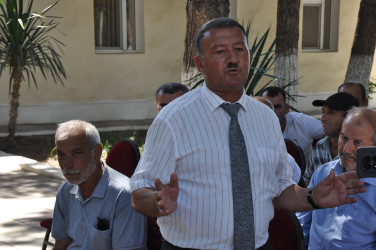 Şəhər İcra Hakimiyyətinin başçısı İlqar Abbasov növbəti səyyar görüş keçirib.