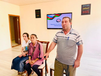 Şirvan Şəhər İcra Hakimiyyətinin başçısı İlqar Abbasov növbəti vətəndaş qəbulu keçirib.