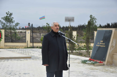 Şirvanda Xocalı soyqırımının qurbanları yad edilib.