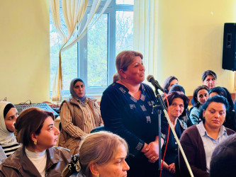 Bayramlı qəsəbəsində növbəti səyyar görüş keçirilib.