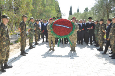 Şirvan şəhərində 27 Sentyabr – Anım Gününə həsr olunmuş tədbir keçirilib.