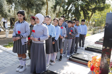 Şirvanda Vətən müharibəsi şəhidi Həsən Həsənovun xatirəsi anılıb.