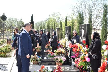 2016-cı ilin Aprel döyüşlərində şəhidlik zirvəsinə ucalan Ərəbli Rahil Rafiq oğlunun doğum günü qeyd edilib.