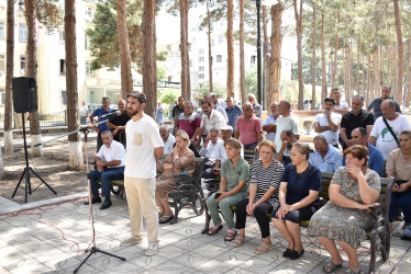 Şirvan Şəhər İcra Hakimiyyəti başçısının sakinlərlə növbəti səyyar görüşü keçirilib 14.07.2023