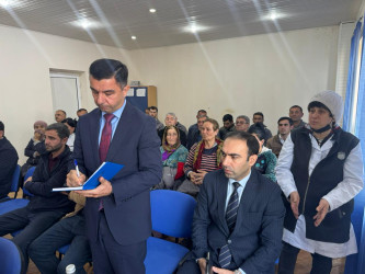 Şəhər İcra Hakimiyyətinin başçısı İlqar Abbasov növbəti səyyar görüş keçirib.