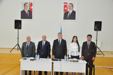 Şəhər İcra Hakimiyyətinin başçısı İlqar Abbasov növbəti səyyar görüş keçirib.