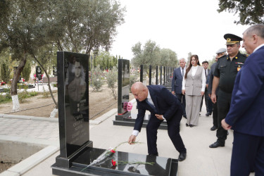 Vətən müharibəsi şəhidi Cavid Məmmədlinin anım günü qeyd edilib.