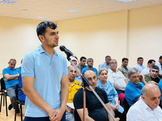 Şirvan Şəhər İcra Hakimiyyətinin başçısı İlqar Abbasov növbəti səyyar görüş keçirib.