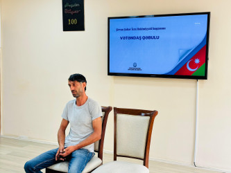 Şirvan Şəhər İcra Hakimiyyətinin başçısı İlqar Abbasov növbəti vətəndaş qəbulu keçirib.