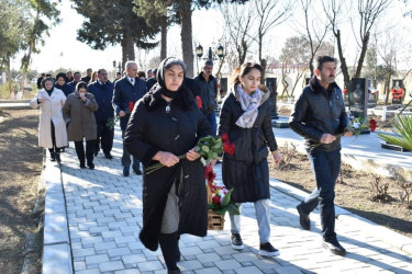 Vətən müharibəsinin şəhidi Kamran Fərəcovun doğum günü münasibətilə tədbir keçirilib.