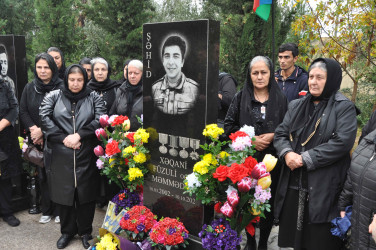Vətən müharibəsi şəhidi Xəqani Məmmədovun xatirəsi anılıb.