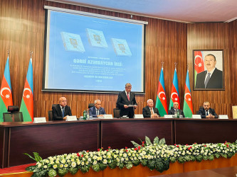 Şirvanda “Qərbi Azərbaycan İrsi” kitabının I cildinin təqdimatı keçirilib.