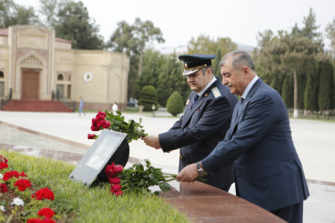 Şirvanda prokurorluq işçilərinin peşə bayramı qeyd olunub.