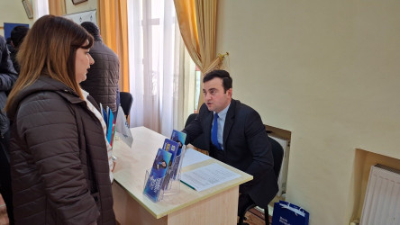 Şirvanda əmək yarmarkası təşkil olunub.