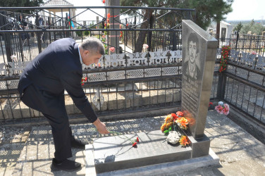 Şirvan şəhərində 27 Sentyabr – Anım Gününə həsr olunmuş tədbir keçirilib.
