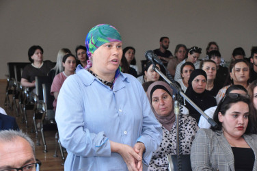 Şəhər İcra Hakimiyyətinin başçısı İlqar Abbasov növbəti səyyar görüş keçirib.