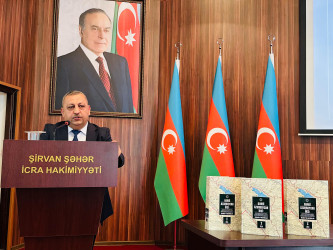 Şirvanda “Qərbi Azərbaycan İrsi” kitabının I cildinin təqdimatı keçirilib.