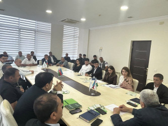 Şirvanda sahibkarlarla dövlət dəstək mexanizmləri və investisiya imkanları müzakirə olunub.