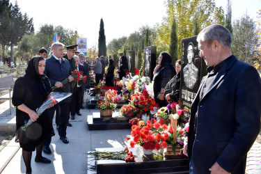 Vətən müharibəsinin şəhidi Yusif Cəfərovun anım günü qeyd edilib.