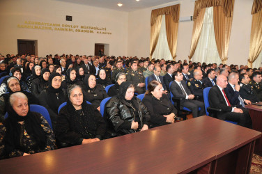8 noyabr – Zəfər Günü Şirvan şəhərində silsilə tədbirlərlə qeyd edilir.
